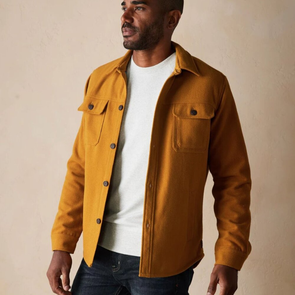 NWT The Normal Brand Men’s Brightside Flannel Lined Workwear Jacket – Large - Picture 4 of 8